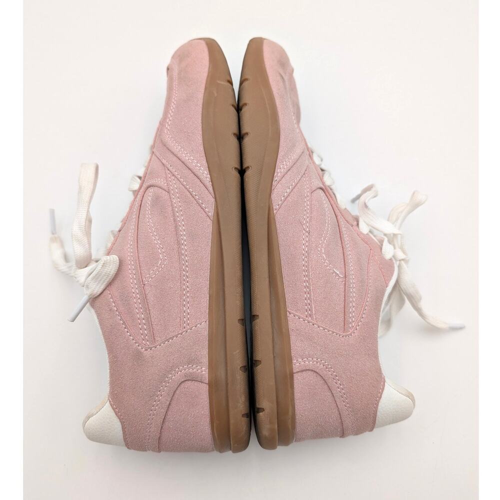 Berness Lara Low Top Sneakers Shoes Round Toe Women's Pink Size US10 EU40.5 - Picture 7 of 11